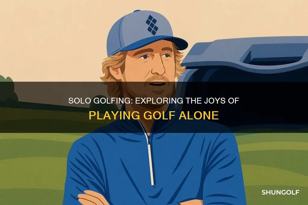 can 1 person play golf