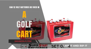 Using 12-Volt Batteries in Golf Carts: Feasibility and Best Practices