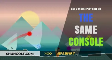 Can Two Players Enjoy Golf Simultaneously on a Single Console?