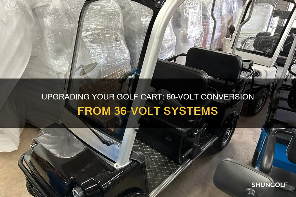 can 36volt golf cart be upgraded to 60 volt