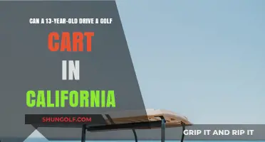 Can 13-Year-Olds Legally Drive Golf Carts in California?