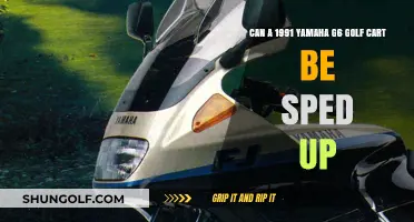 Speeding Up Your 1991 Yamaha G6 Golf Cart: Is It Possible?