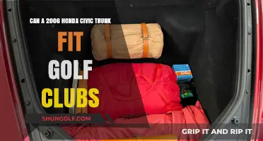 Will Golf Clubs Fit in a 2006 Honda Civic Trunk?