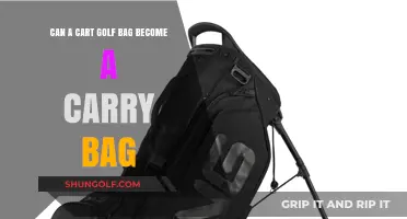 Transforming Your Cart Golf Bag into a Convenient Carry Bag