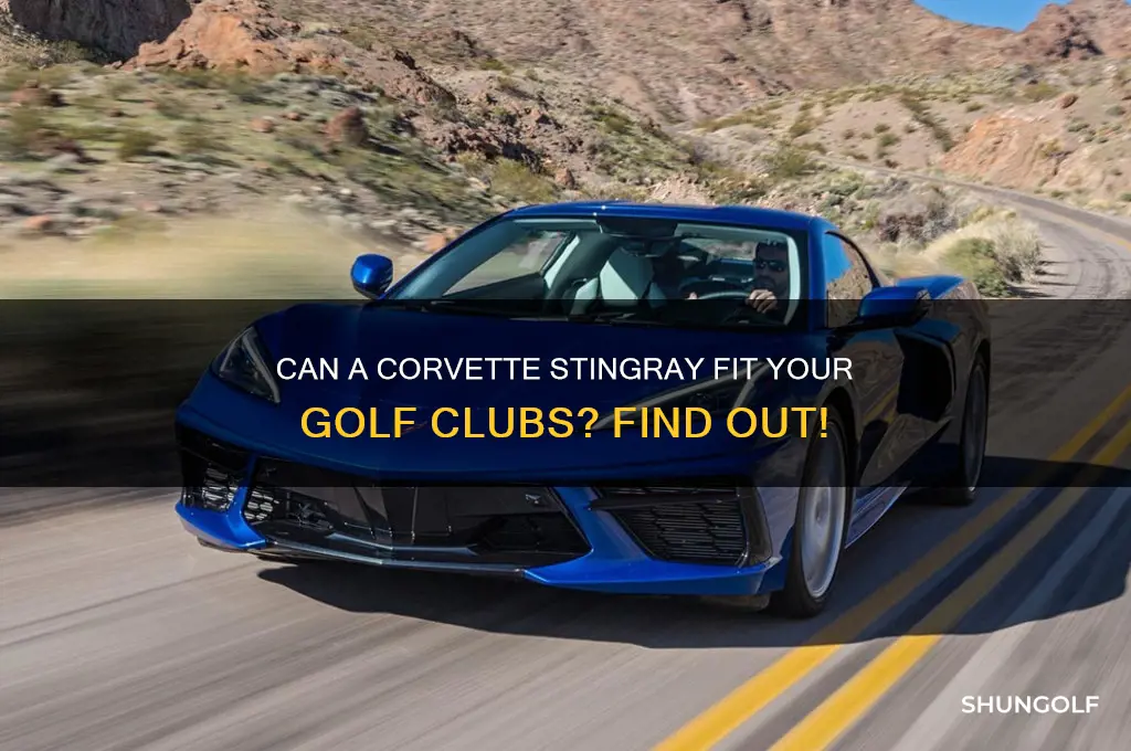 can a corvette stingray hold golf clubs