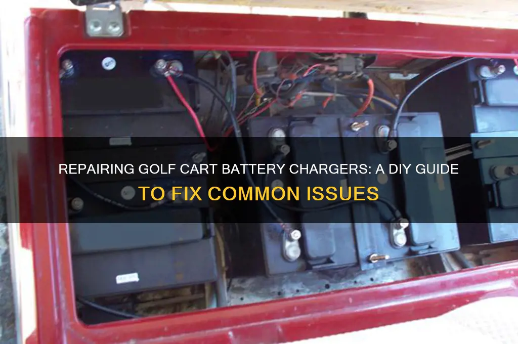 can a golf cart battery charger be repaired