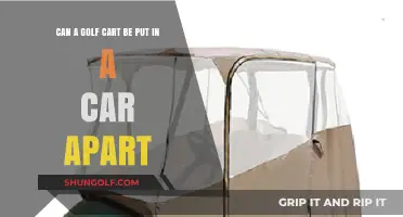 Can Golf Carts Fit Inside Cars? Exploring the Possibility