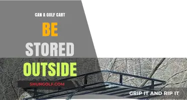 Storing Your Golf Cart Outdoors: Tips and Best Practices