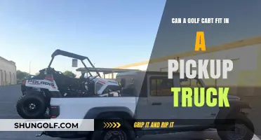 Can a Golf Cart Fit in a Pickup Truck? Here's How