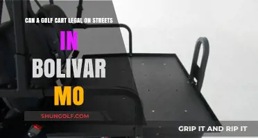 Is It Legal to Drive Golf Carts on Bolivar, MO Streets?