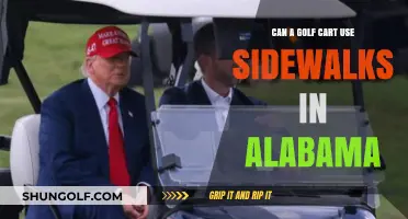 Golf Carts on Alabama Sidewalks: Legal or Off-Limits?