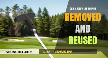 Reusing Golf Club Grips: Removal Tips and Reapplication Guide