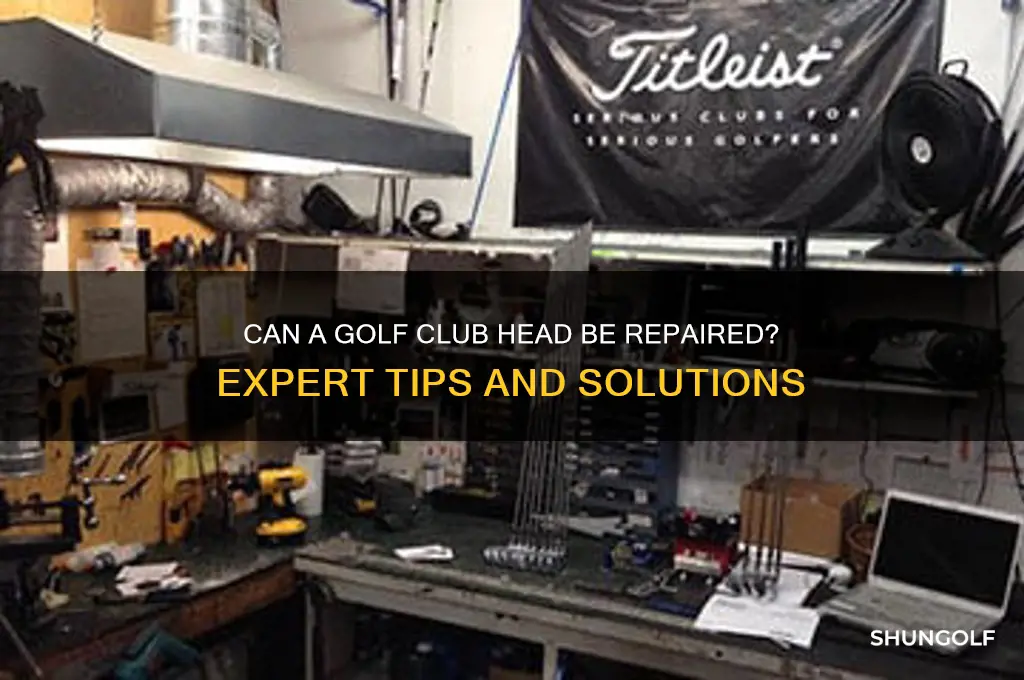 can a golf club head be repaired