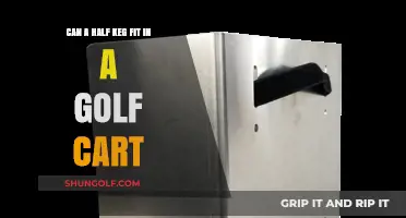 Half Keg in a Golf Cart: Feasible or Fantasy?