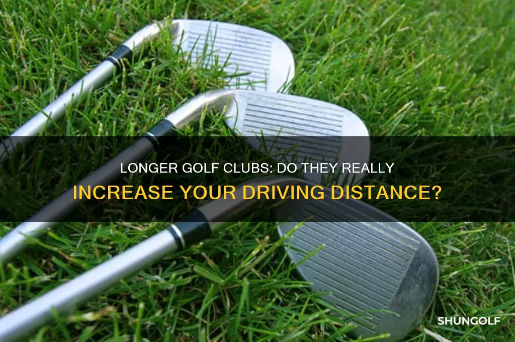 can a longer golf club hit farther