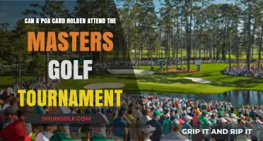 Exploring Masters Golf Tournament Access for PGA Card Holders