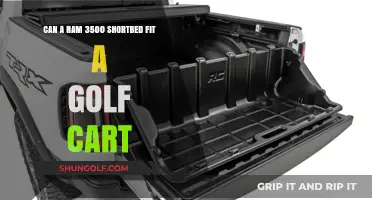 Will a Golf Cart Fit in a RAM 3500 Short Bed?