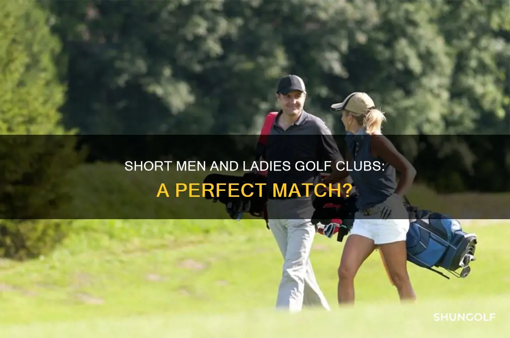 can a short man use ladies golf clubs