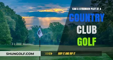 Can Strangers Tee Off at Exclusive Country Club Golf Courses?