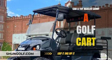 Can Toy Haulers Transport Golf Carts? A Practical Guide