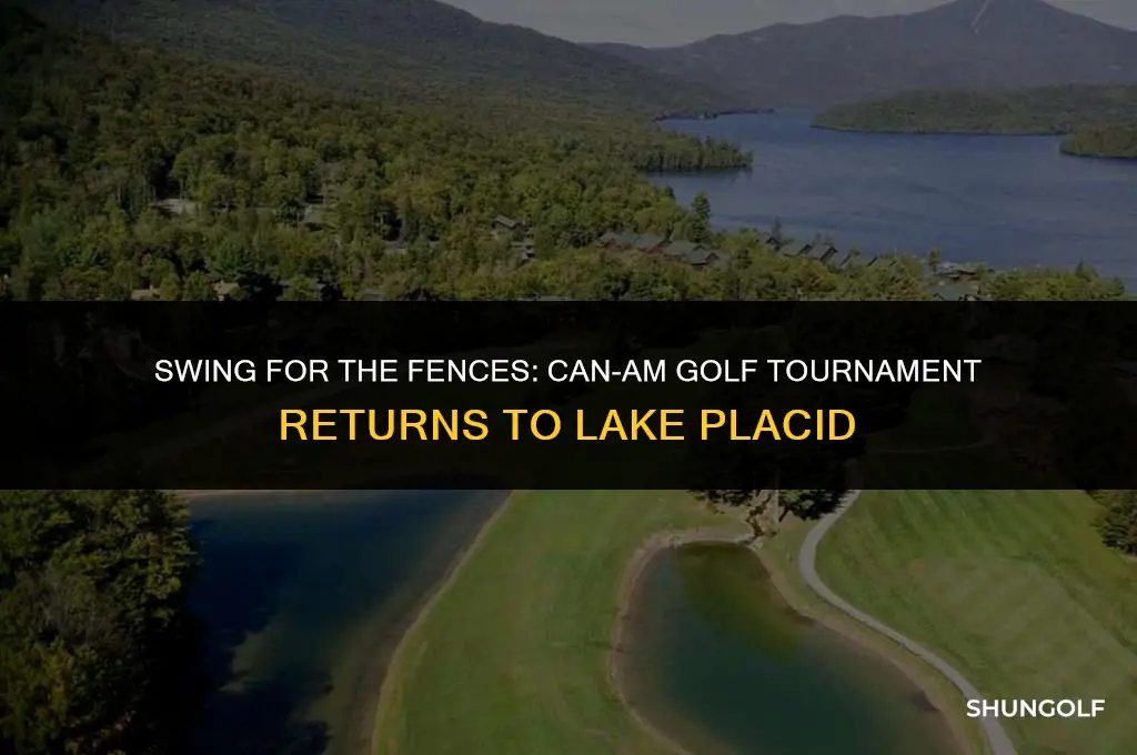 can am golf tournament lake placid