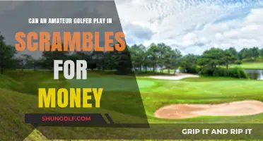 Can Amateurs Compete for Cash in Golf Scrambles?