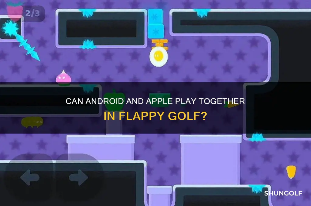 can android play with apple flappy golf