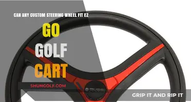 Custom Steering Wheels for EZ Go Golf Carts: Compatibility Guide