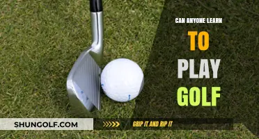 Mastering the Greens: Can Anyone Learn to Play Golf?