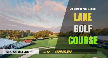 Can Anyone Tee Off at East Lake Golf Course?