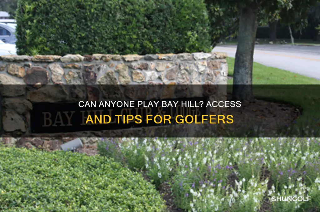 can anyone play bay hill golf course