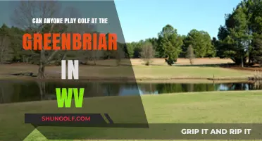Can Anyone Tee Off at The Greenbrier in West Virginia?