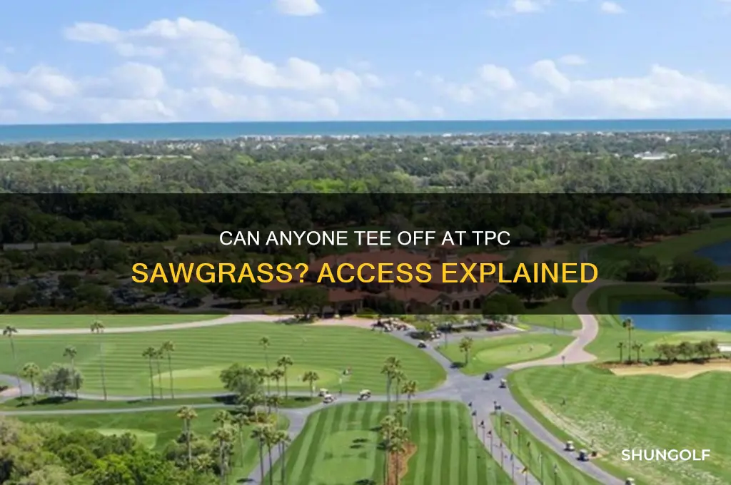 can anyone play golf at tpc sawgrass