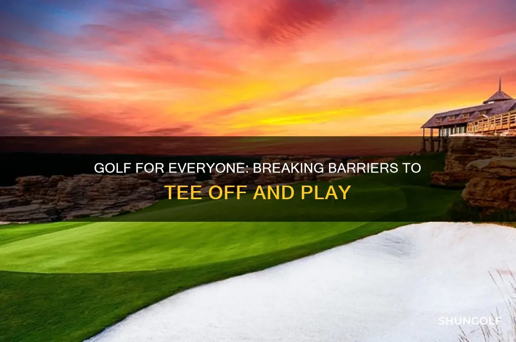 can anyone play golf
