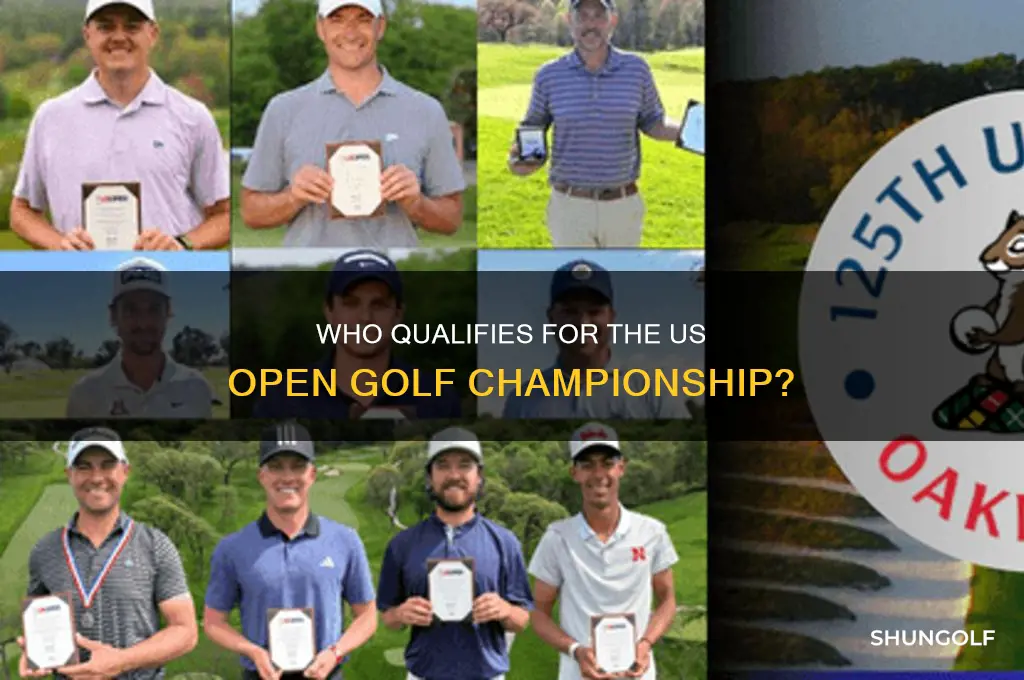 can anyone play in the us open golf