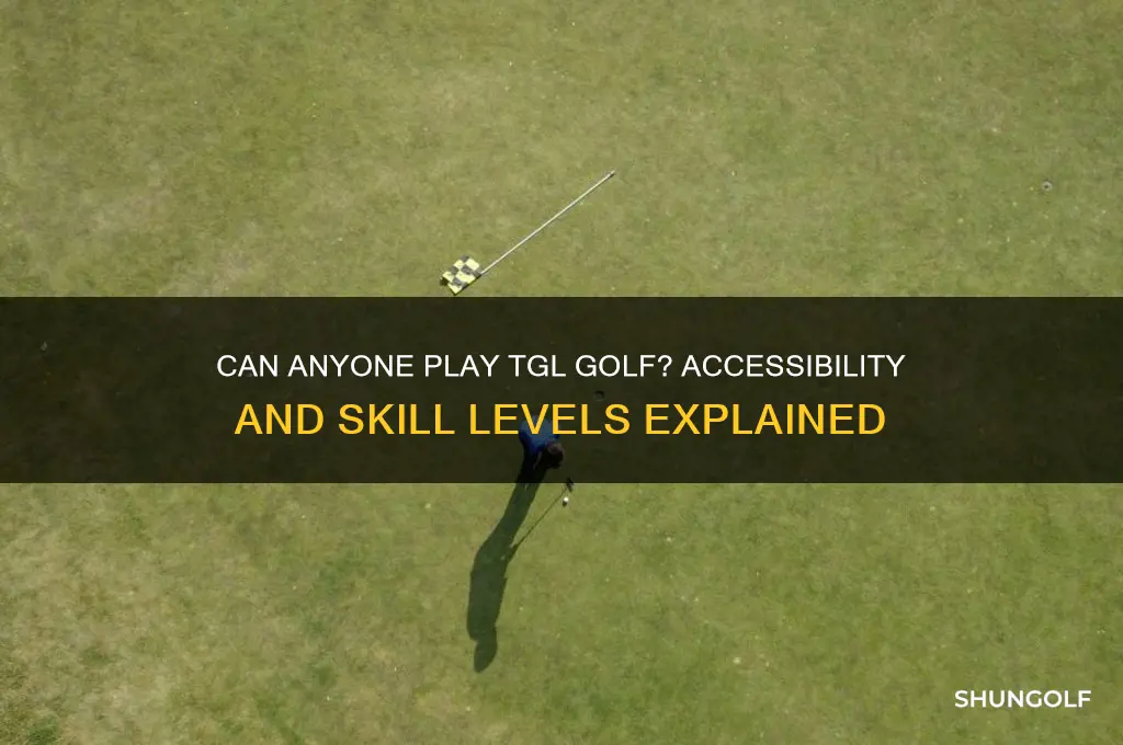 can anyone play tgl golf