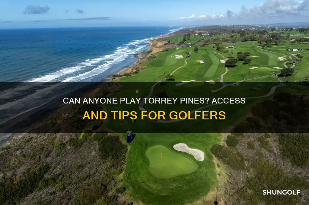 can anyone play torrey pines golf course