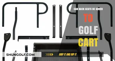Adding Back Seats to Golf Carts: Is It Possible and Practical?