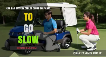 Bad Battery Cables: The Hidden Culprit Behind Slow Golf Cart Performance