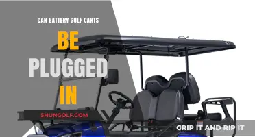 Can Battery Golf Carts Be Plugged In? A Comprehensive Guide