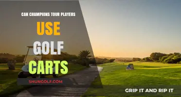 Can Champions Tour Players Use Golf Carts? Rules Explained