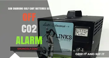 Can Charging Golf Cart Batteries Trigger a CO2 Alarm?