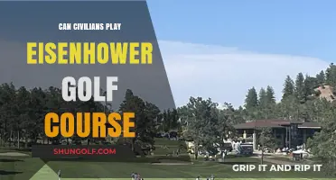 Can Civilians Tee Off at Eisenhower Golf Course?