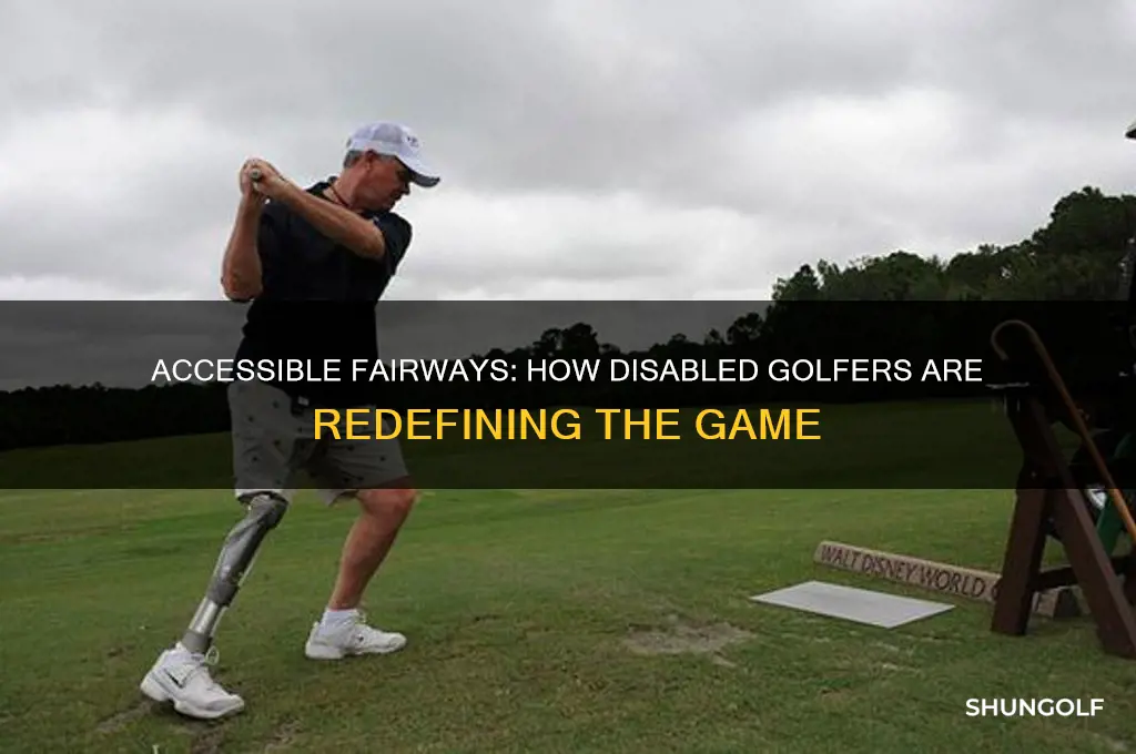 can disabled people play golf