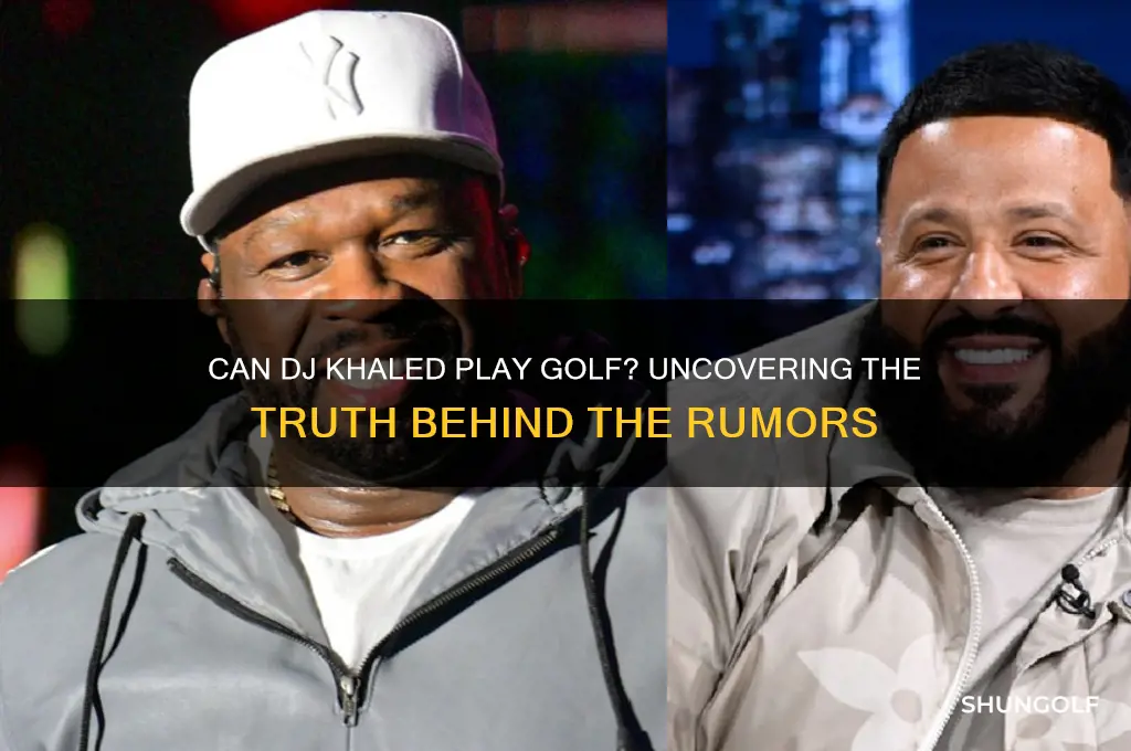 can dj khaled play golf
