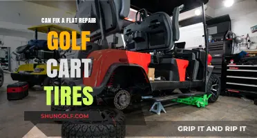 Can Fix-a-Flat Repair Golf Cart Tires? A Comprehensive Guide