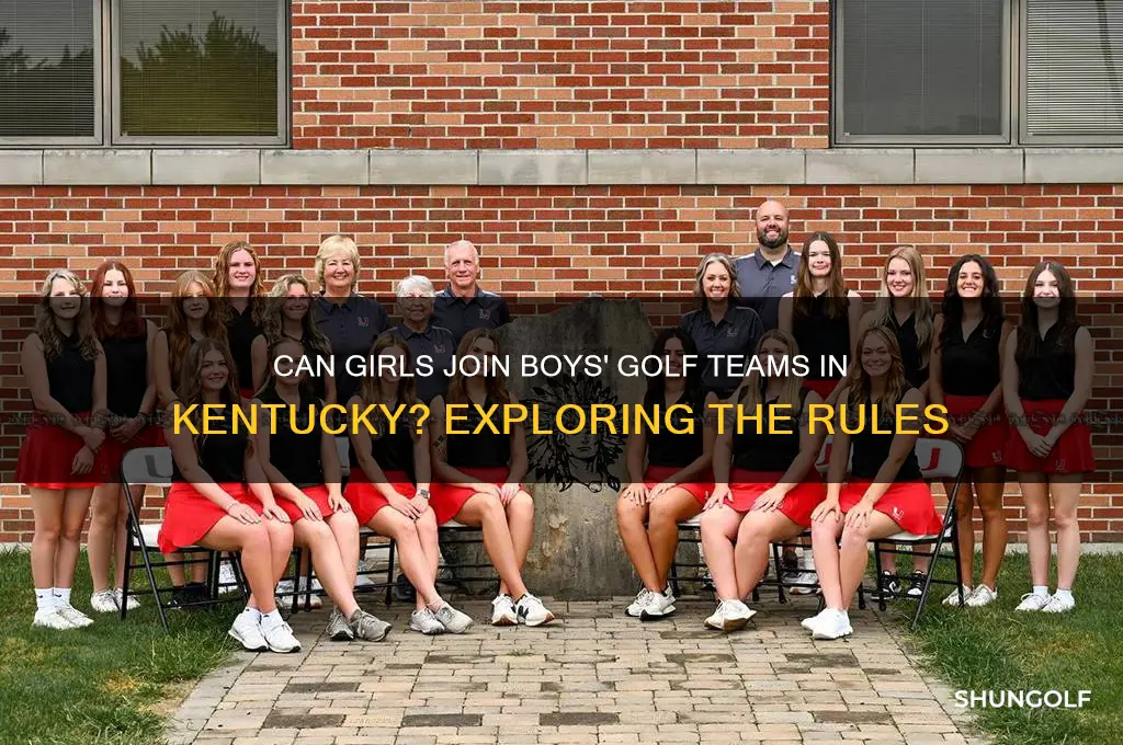 can girls play boys golf in ky