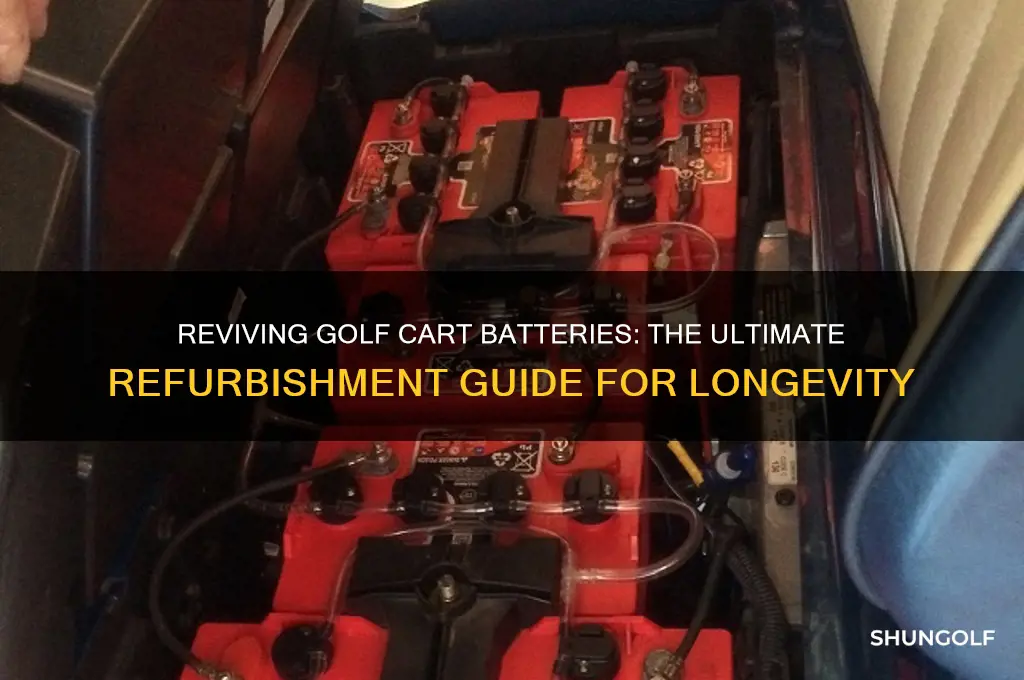 can golf cart batteries be refurbished