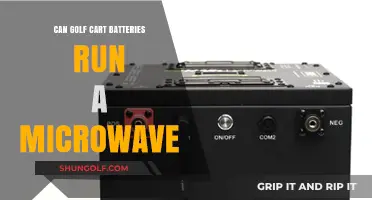 Can Golf Cart Batteries Power a Microwave? Exploring the Possibility