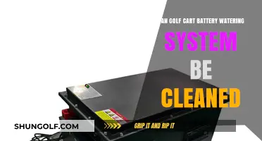 How to Clean Your Golf Cart Battery Watering System Effectively
